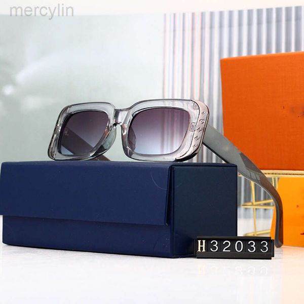 Designer LVSE Sonnenbrille Lousis Vouton 2024 Neue Stil kleiner Box Frauen runde Gesicht schlanker und modischer Sonnenschild Herren trendige Brille