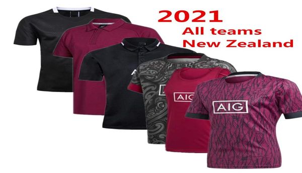 Nuovo stile 2021 Tutte le squadre a casa via Super Rugby Jersey League Shirt Sports Sports Rugby Polo 4XL 5XL5354051