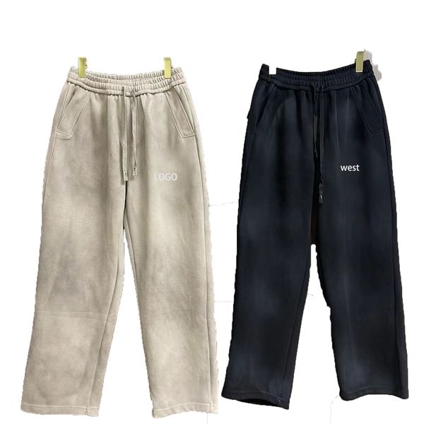 Pantaloni casuali del logo di ATURN pantaloni sportivi per piccoli piedi per preparare pantaloni da stampa puro e estate in cotone puro di uomini e estate