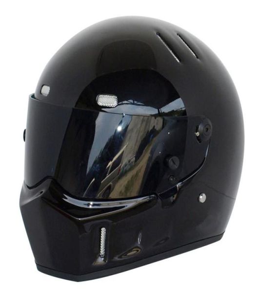 1996 Motorrad für Quotsimpson Stylequot Street Pig Bandit für Karting ATV1 Carbon Drag Vollgesichts Helm Punkt SXXL8583575