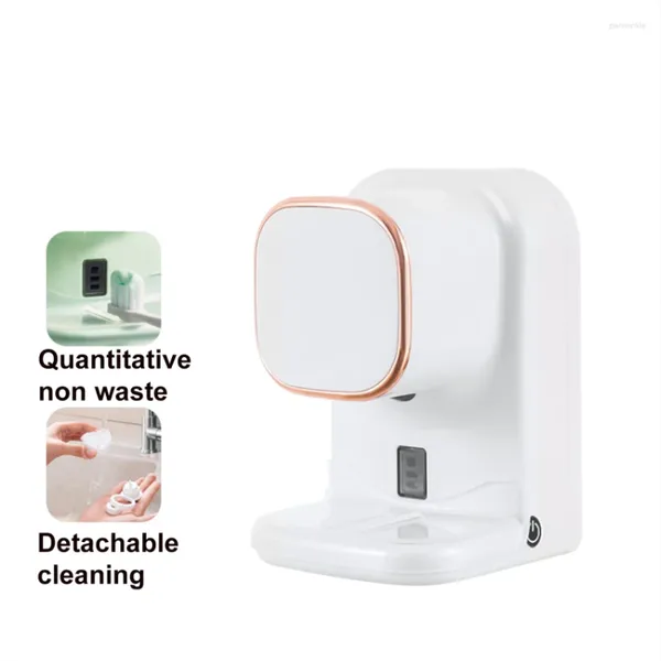 Distributore di sapone liquido 3 Modalità Smart Dentifricio Sensore automatico Automatico a parete elettrica Dente Scheti USB Accessori per il bagno rimovibili rimovibili