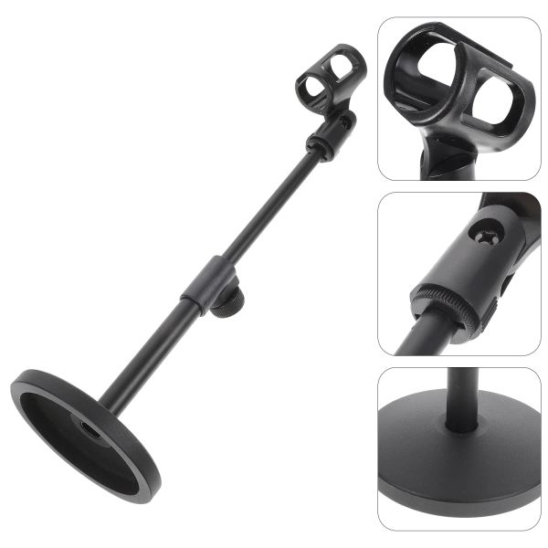 Stand Desktop Mic Stand Telescopic Tabletop Microfono Support Bracket per Home Studio