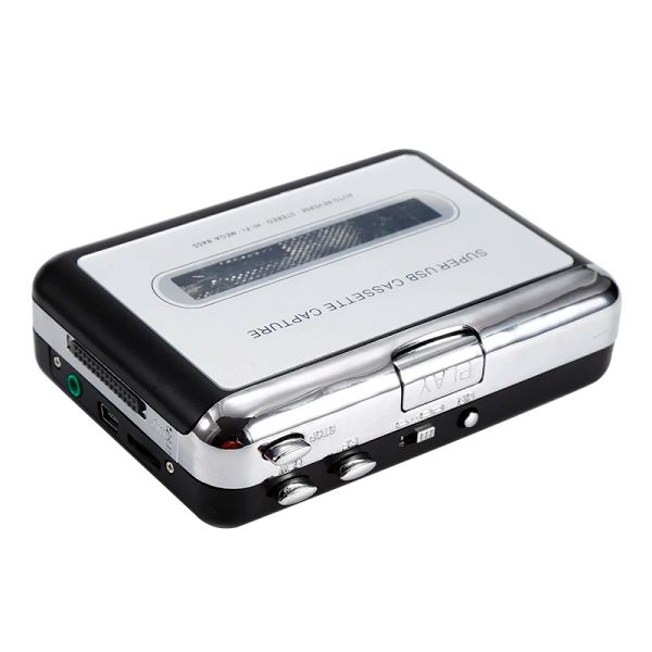 Accessori Cassette Player Cassette a Mp3 Converter Capture Audio Music Player Convert Tape Cassette su nastro su PC Laptop tramite USB