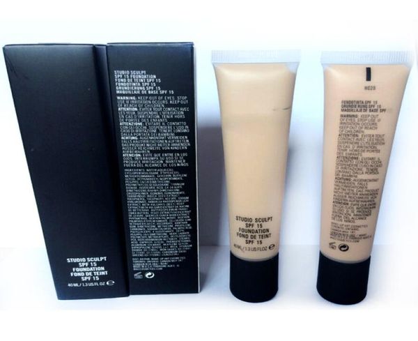 Top New Brand Professional Makeup 40ML Studio Foundation Sculpt SPF 15 Foundation Fond de Teint SPF 15 3078198