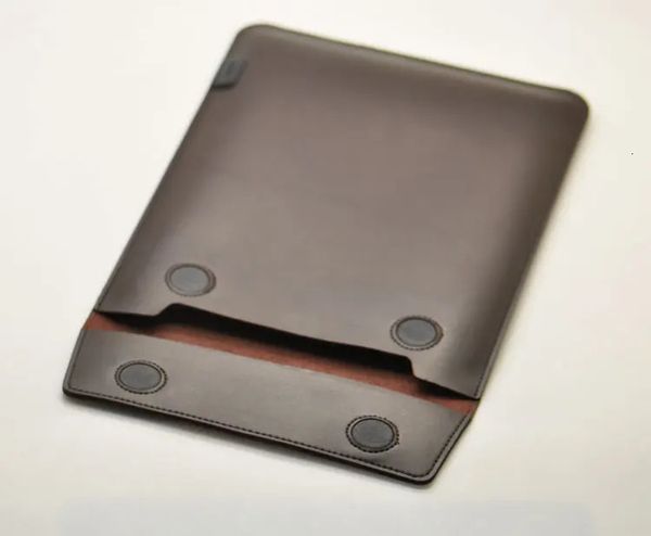 Bolsa de laptop envelope Super Slim Sleeve bolsa CoverMicrofiber Leather Laptop Case para HP Specter X360 240408