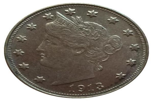 1913 Liberty Head gegen Nickel Münzkopie 0123456789101198211