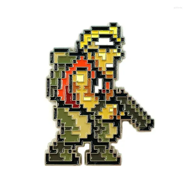 Spille classiche pixel game game smalto per spilli da uomo per abbigliamento backpack backpack badge badge decorazioni