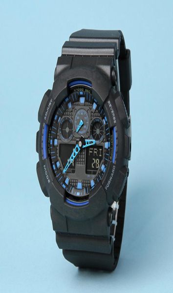 Orologio di Lusso GA100 Orologi sportivi di alta qualità Ga100 Uomini Designer Digital Led Watch Chronography Military Reloj de Lujo Owatches da polso64442283