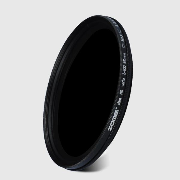 Zubehör Zomei Slim einstellbare neutrale Dichte ND2400 -Filter für Canon Nikon -Kameraobjektiv 49/52/55/58/62/67/72/77/82 mm