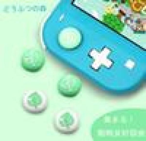 Nintend Switch Lite Joystick Kapak Hayvanları Nintendo Switch Başparmak Kavrama Düğmesi Kapak Anahtarı Lite Kılıfı Sevimli9213162