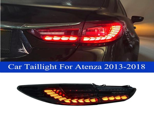 Сборка для стиля автомобиля задних фонарей для Mazda 6 Atenza Led List Light задняя часть для сигнальной лампы для тормоза 201320183774837