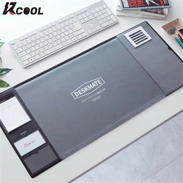 Restra Office Multifuncional Pad Grande Mouse para computadores PVC PVC Pad à prova d'água Pad com acessórios de mesa do aluno de calendário