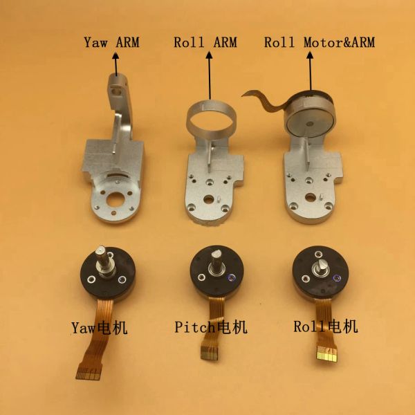 Acessórios 100% Original DJI Phantom 3 3p/3a/3s/3 se rolo de rolagem de rolagem de rolagem de rolagem de rolo de guinada