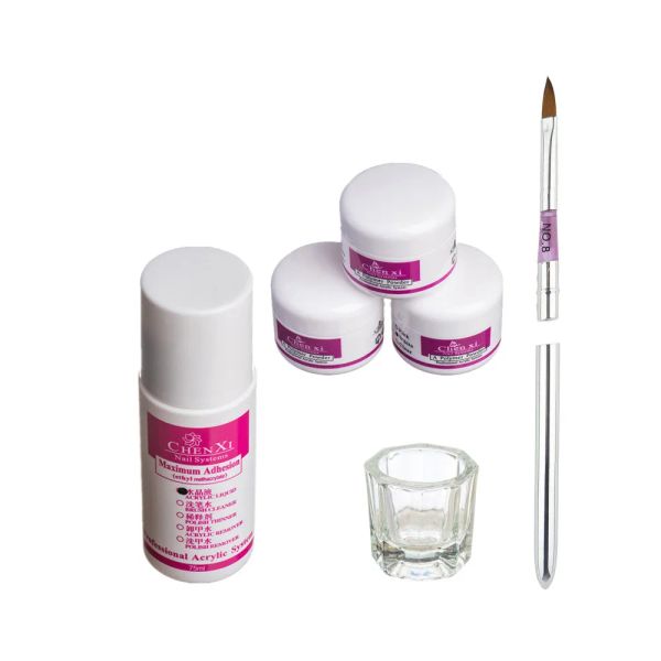 Pens Gelnagel Acrylkit für Anfänger Pro Flüssigstich einfach Werkzeuge Acrylnagel Cosmetic150ml Pulver Stiftkits Set Set Set