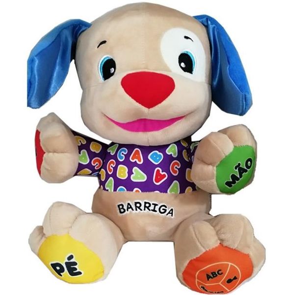 Portoghese Speaking Canking Toy Doggy Doggy Doggy Baby Educational Musical Plushing Toys in Brasilian Portogues LJ2009142770470