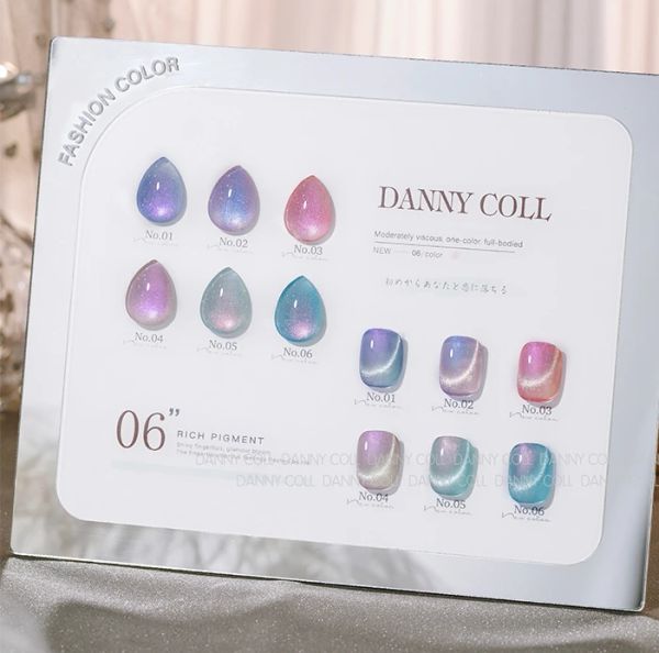 Flüssigkeiten Aurora Fantasy Fairy Crystal Wide Cat Eye Gel für Nagelölgummi -Nagel Shop hervorgehoben