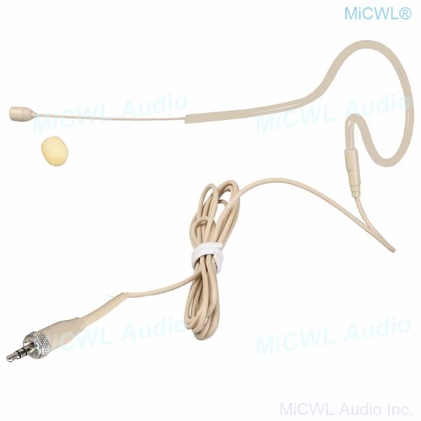 Mikrofone Hautfarbe Einzelohr -Tragen -Headset -Mikrofon für Sennheiser EW100 EW300 EW500 G2 G3 G4 Wireless Mikrofone SE02