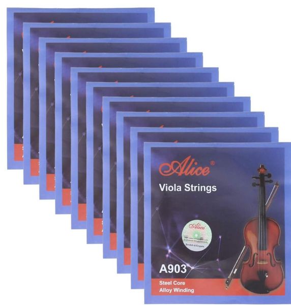 10Sets Alice Viola Saiten ADGC Steel Core Cupronickel -Legierung Wunde 1416039039 A9031742373