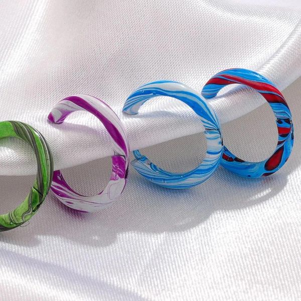 Orecchini a perno 1 paio di cerchi in acciaio inossidabile da 12 mm per donne gradiente multicolore a smalto per le orecchie di gioielli piercing per i regali