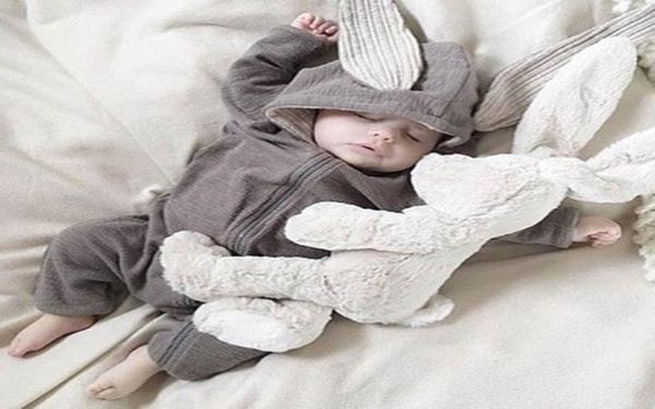 Bahar Sonbahar Yenidoğan Bebek Giysileri Bebek Sürücüler Pamuk Hoodie Yenidoğan Kız Onesies Moda Bebek Kostüm Erkek Kıyafetleri8295620