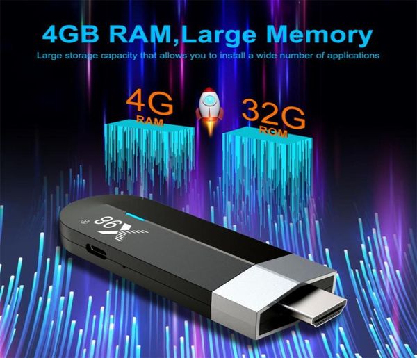X98 S500 Smart TV Stick Android 11 OS TV Box Amlogic S905Y4 2G16G 4G32G VIDEO 3D 3D 4K 24G 5G WiFi Bt Quad Core3694891