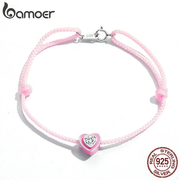 Simple Design Heart Серебряный шеслет для женщин стерлингом 925 Bracelet Angle и The Leg Fashion Foot Jewelry SCT022 240408