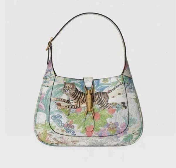 Portratto vintage Stampa per la borsa di messaggistica Anno della tigre Limited Letters Women Hall Borse Borse Borse Designer Borse 6318280