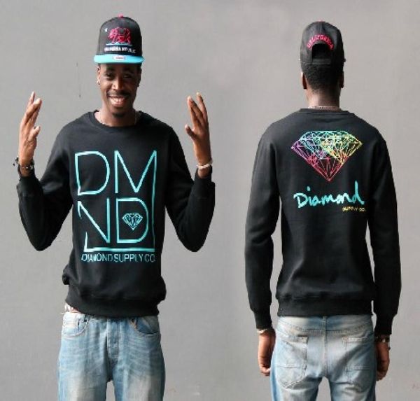 Fedele da donna Diamond Supply Co Dmnd Crewneck HBA Sportswear8440271