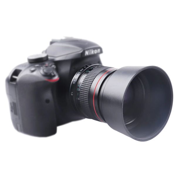 Аксессуары Lightdow 85mm f1.8 Ручной фокус портрет Prime Camera Lens для Canon Nikon DSLR Sony E Mount Cameras