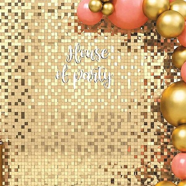 Decorazione per feste 2m x 1m Balloon Rain Cande Gold Accessorio di moda a colori vivaci per anniversario di matrimonio Birthday Event Birthday