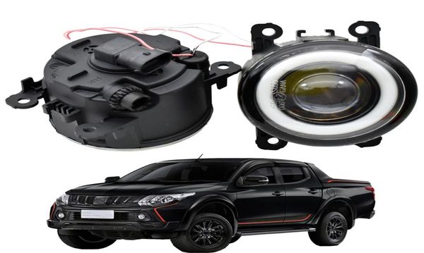 2x Auto LED -Glühbirne Front Nebel Light Angel Eye Drl Daytime Laufen 12 V für Mitsubishi Triton ML MN 200620152673472