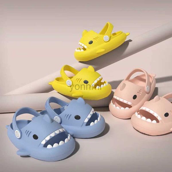 Slipper Summer Shark Slippers для детей холодные тапочки.