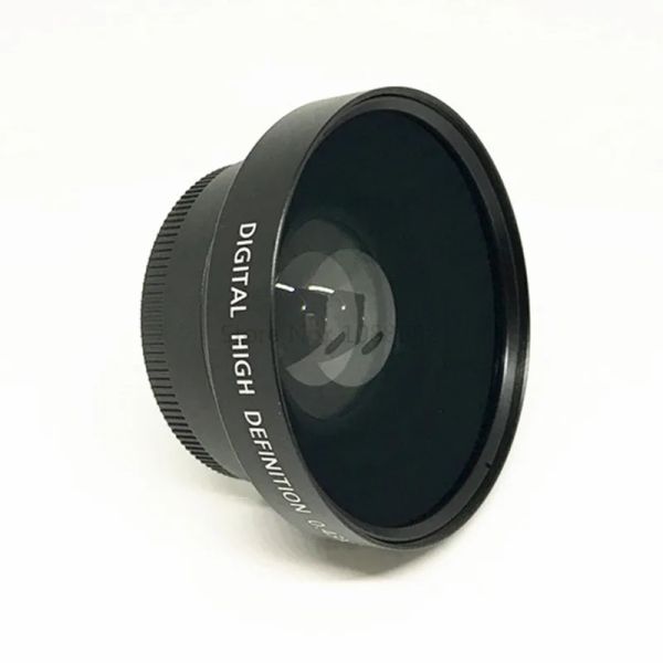 Zubehör Jadkinsta 43 mm 46 mm 49 mm 52 mm 55 mm 58 mm hochauflösend Deluxe Digitale Linsen Adapter Weitwinkellinsenkonverter für DSLR -Kamera