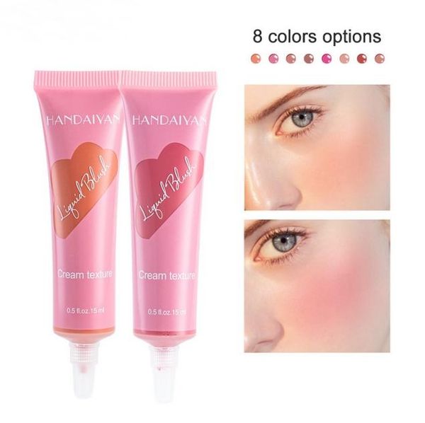 Handaiyan Liquid Cream Blush Soft Tube Увлажняющий контурные контур