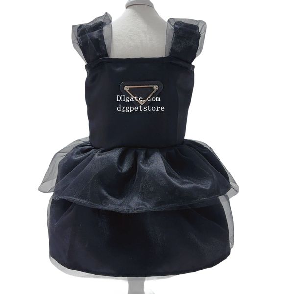 Designer Roupos de cachorro Marca vestido de aniversário de cachorro para cães pequenos cachorrinho princesa tutu cão fofo tule tulle vestidos de pet -festas trajes de roupas gatos roupas de cachorro 103