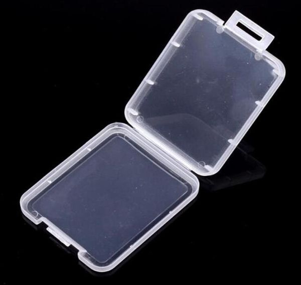 Caixa de memória de proteção de caixa pequena de caixa pequena Caixas de memória Ferramentas de plástico armazenamento transparente fácil de transportar reutilização prática7783955
