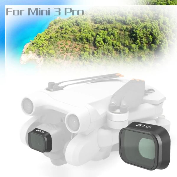 Aksesuarlar Mini3 Pro Drone Aksesuarları UV CPL ND8 16 32 64 256 1000 Gece Yıldız Filtresi Optik Cam Kamera Lens Filtresi DJI Mini 3 Pro