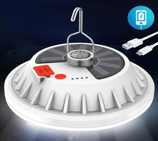 60LED120LED Удаленные солнечные светодиодные лампы USB Аварийные лампы UFO.