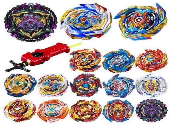 Todos os modelos lançadores Beyblade Burst GT Toys Arena Metal God Fafnir Bey Blade Blades Sparking Toy Q05282705828