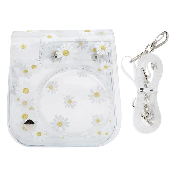 Kameras Kleine Instant -Kamera -Tasche PVC Transparent Protektorabdeckung mit Schultergurt für Fujifilm Instax Mini 09.11.8