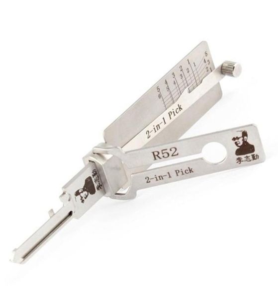 Locksmith Supplies Original Lishi R52 2 em 1 Pick and Decoder para a chave da casa de porta aberta Opening9428778