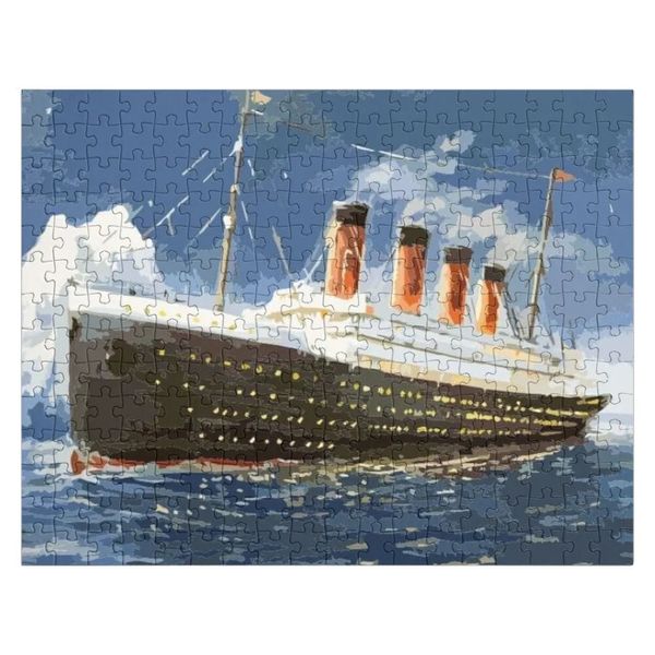 Titanic Jigsaw Bulmaca Diorama Aksesuarları Kişiselleştirilmiş Hediye Evli 240401