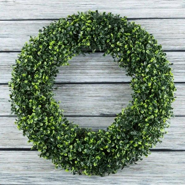 Декоративные цветы искусственное венок для входной двери от Eucalyptus Garland рама осень гавайские аксессуары мини -г