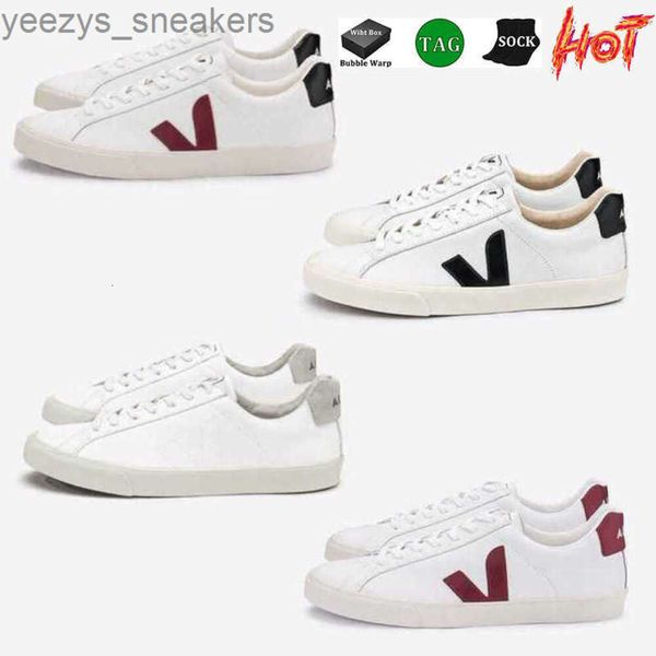 Vejaas Vejaies Vejaonly Sneaker V Sapatos de sapatos de logotipo Sneikers Esplar Campo para homens Sapatos femininos Hook Loop Classic White Unisex