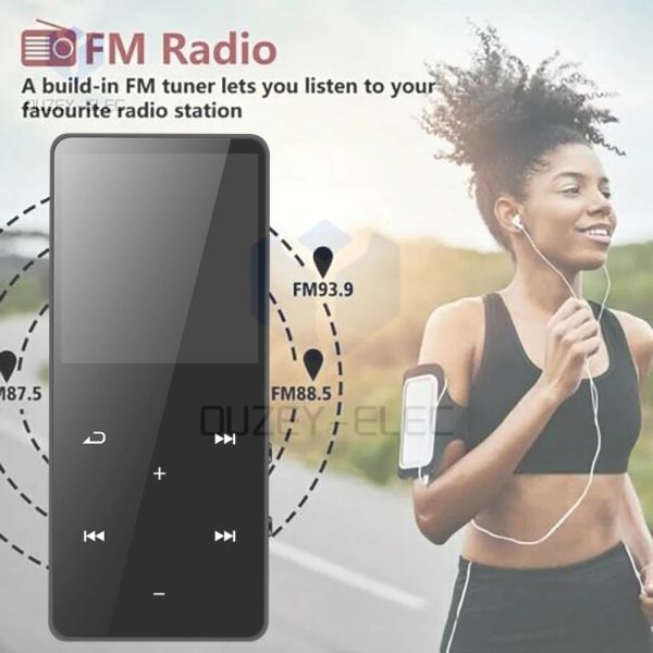 Игрок MP3 Music Player Bluetooth 4.2 Hifi Music Player встроенный динамик Fportable Walkman с радио/FM/Record