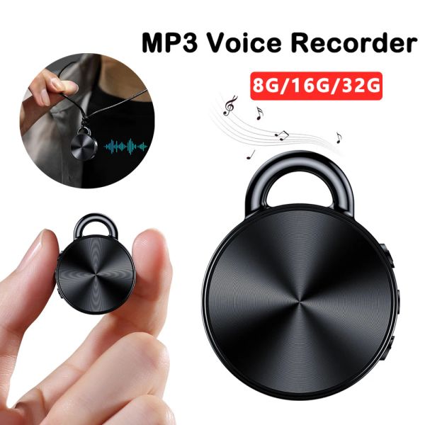 Kaydedici Profesyonel Mini Dijital Kaydedi Sesli Gürültü Azaltma Ses Kayıt Taşınabilir 8/16/32G Diktafon USB Pen Mp3 çalar