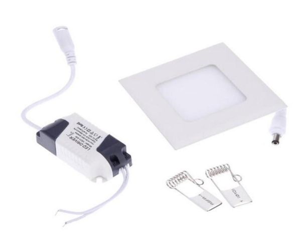 Runde quadratische LED -Panel Leichte Küche Badezimmer Deckenlampe AC85265V LED Downlight warmes Whitecool White 4408730