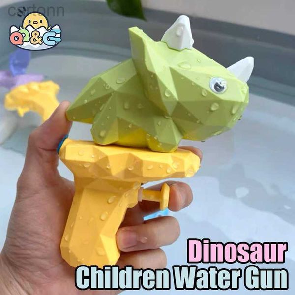 Gun Toys Children Water Gun Dinosaur Water Squirt Animal Small Spray Guns Splashing Bath Bath Summer Toys Outdoor Toys para menino Presentes de menino 240408