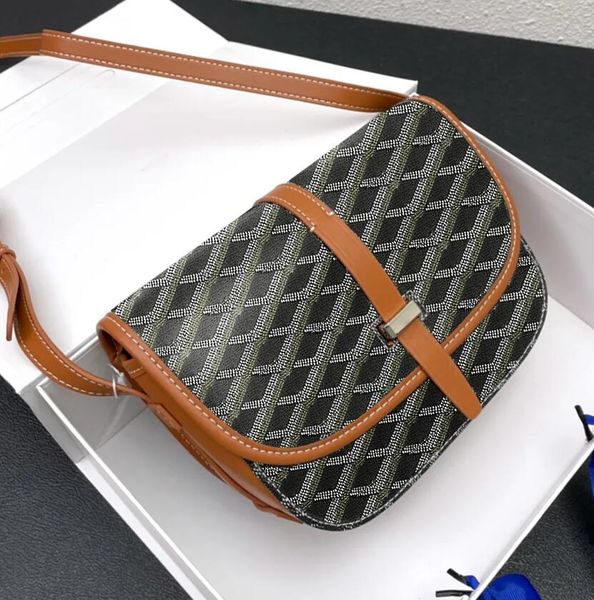 Top Designer Designer Messenger Bolsa de couro Envelope Women Purse Wallets Cartão Tote Men clássico Bolsas de ombro de crossbod