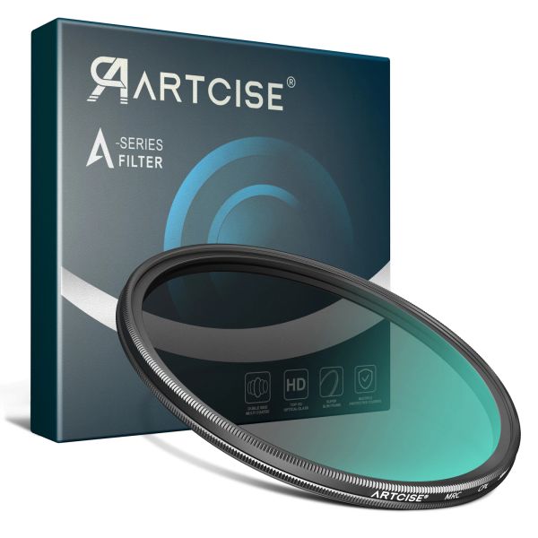 Aksesuarlar Artcise CPL Filtre Kamera Lens 5882mm Üst Kalite Süper İnce Optik Çoklu Kaplamalı Dairesel Polarizör Kamera İçin Polarize Filtre